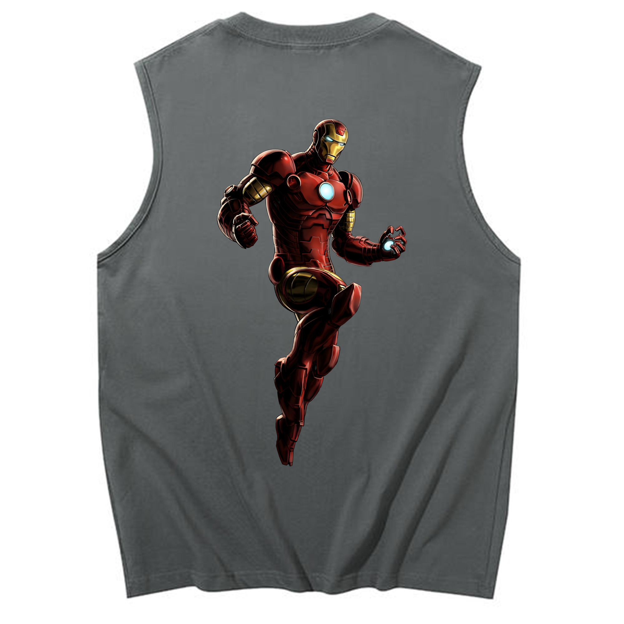 （画像用） アベンジャーズ The Avengers コットン100％タンクトップ（背面プリント）